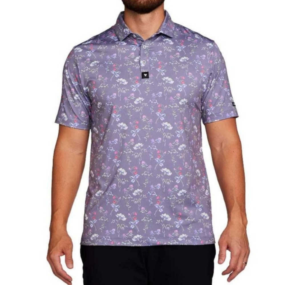 Bad Birdie Men's Lush Polo, Size XL